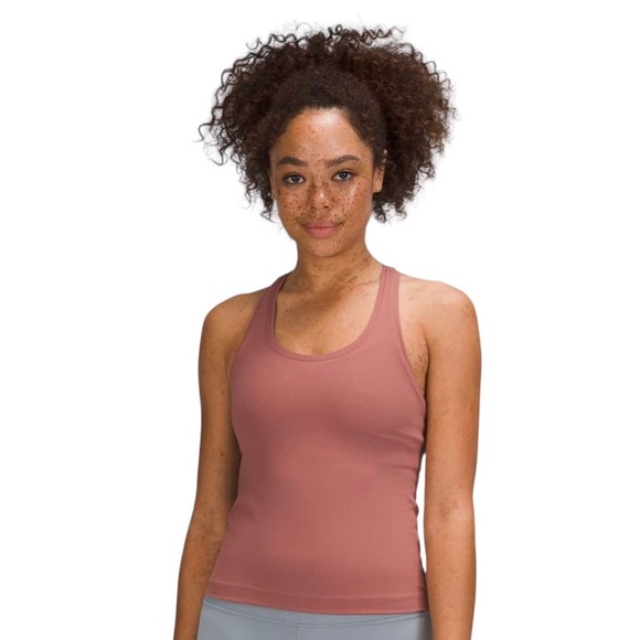 ❗️NWT❗️ LULULEMON Cool Racerback Short Tank *Nulu in Spiced Chai - Picture 1 of 8